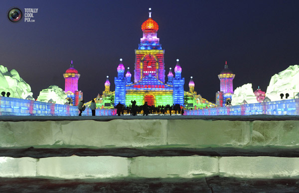 Harbin International Ice Festival 2012,هاربین,فستیوال یخ ,apam.ir