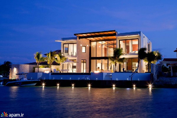 خانه مدرن,دریای کارائیب,خانه,home