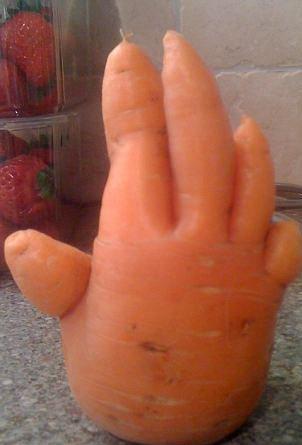 هویجی به شکل دست
