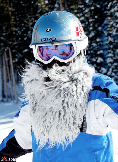 ایده های خلاقانه,Beard Ski Mask,apam.ir