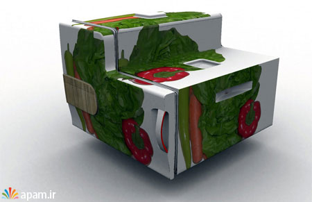 ایده های جالب,Cool Stackable Refrigerator,apam.ir