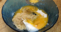 خوراک گوشت با رُستی