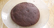 نان شکلات سیاه