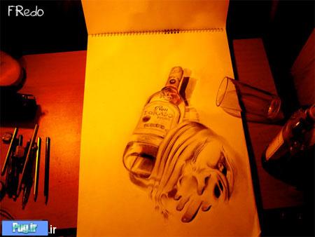 نقاشی های دیدنی,3D Pencil Drawings,apam.ir