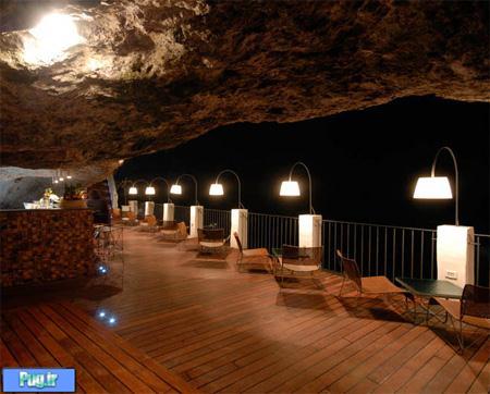 رستوران غار زیر زمینی+عکس