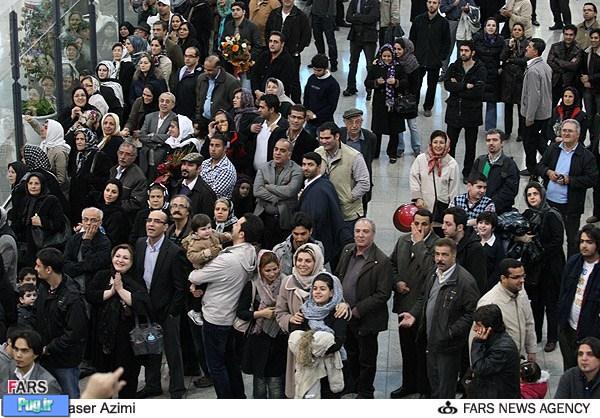 بازگشت اصغر فرهادی به تهران / گزارش تصویری