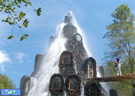 هتل آبشاری (عکس)
