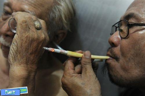 درمان سرطان توسط دود سیگار یک دکتر اندونزی+عکس