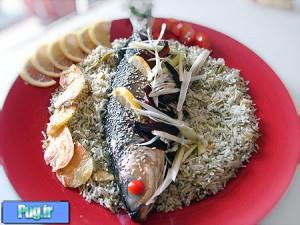 طرز تهیه سبزی پلو با ماهی