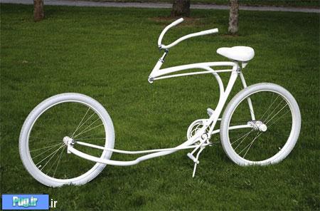 سازه های خلاقانه,Forkless Bicycle Design 