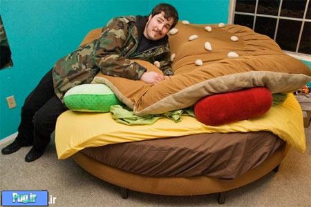 ایده های خلاقانه,Hamburger Bed