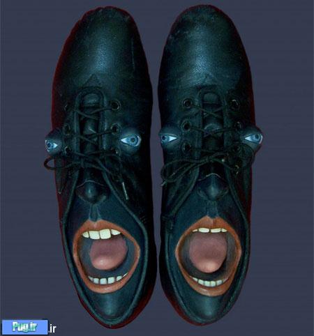  ایده های خلاقانه,Shoes with Faces