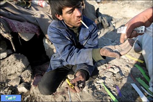 تصاویر: مصرف مواد مخدر در مشهد