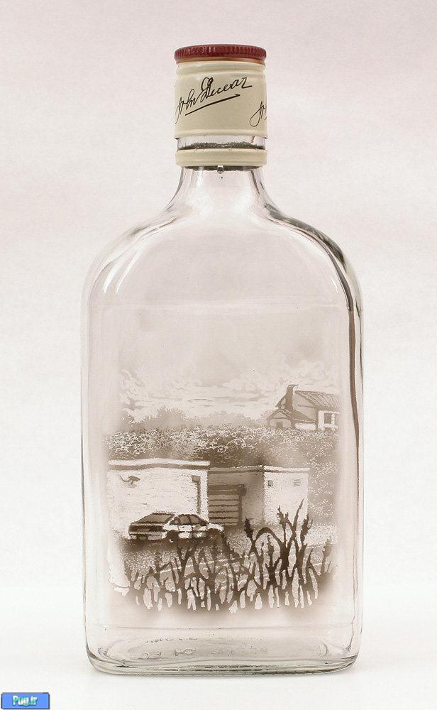 Smoke Artworks in Glass Bottles 1 Smoke Artworks in Glass Bottles by Jim Dingilian