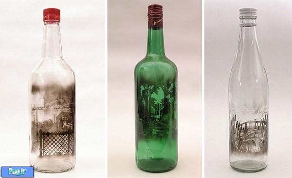 Smoke Artworks in Glass Bottles 2 600x367 Smoke Artworks in Glass Bottles by Jim Dingilian