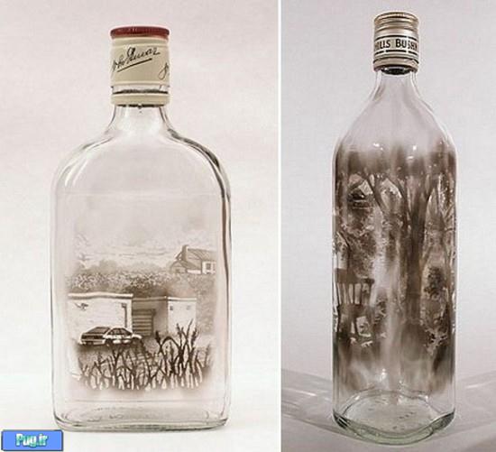 Smoke Artworks in Glass Bottles 6 Smoke Artworks in Glass Bottles by Jim Dingilian