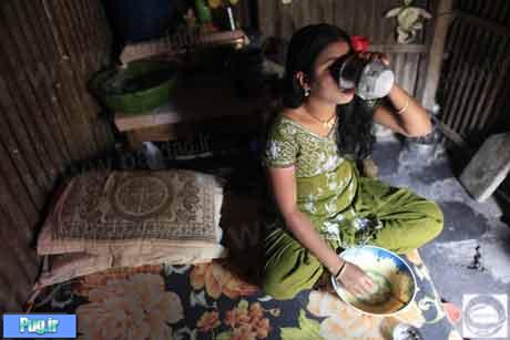 زندگی دردناک و سوء استفاده های جنسی از دختران بنگلادشی +تصاویر