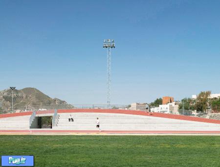 3D Track and Field Stadium