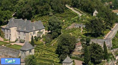 باغی زیبا در فرانسه