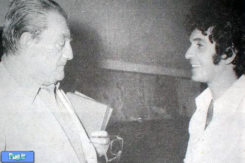 داریوش مهرجویی و لوکینو ویسکونتی در جشنواره ونیز ۱۹۷۱  