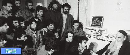 دیدار بازیکنان استقلال و پرسپولیس با امام خمینی در سال 1360 + عکس 