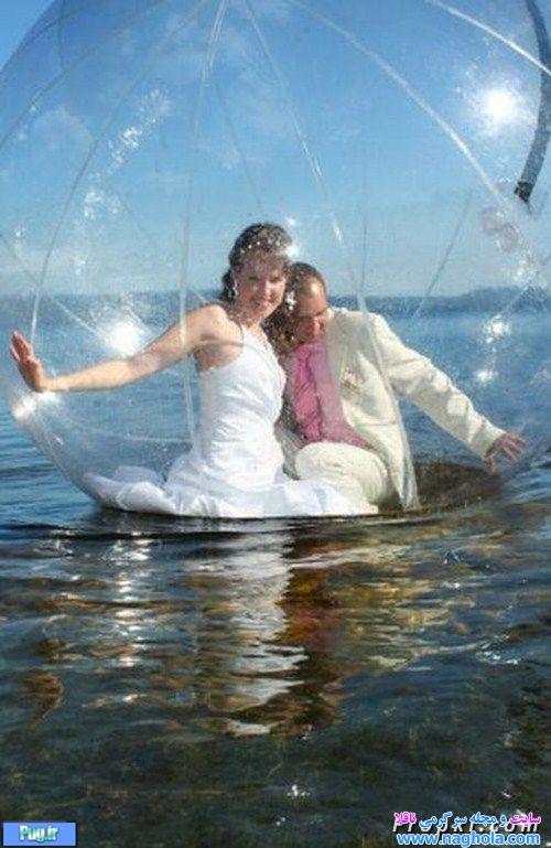 تصاویر عجیب ترین عروسی و عروس و داماد !!