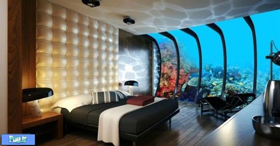 هتلی اعجاب انگیز در دبی با ۲۱ طبقه زیر آب!! + عکس