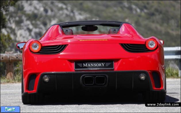   Ferrari 458 Spider Monaco Mansory