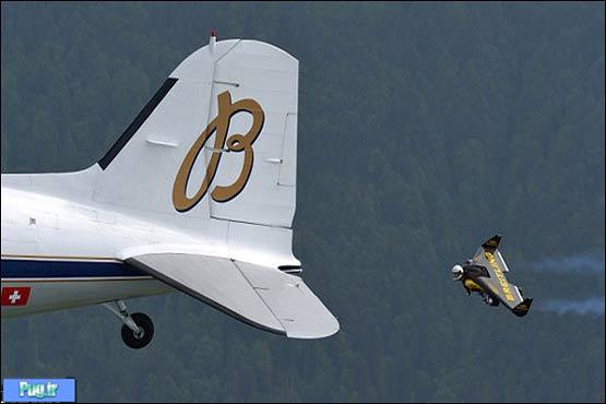 تصاویر:پرواز مردجتی وشگفتی مسافران هواپیما 