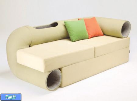کاناپه ای برای گربه ها 