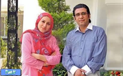 عکسی از رضا رشیدپور و همسرش 