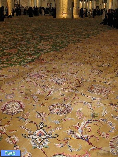 بازدید روزانه 2 هزار توریست از فرش ایرانی در مسجد امارات+عکس