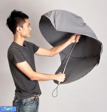 چتری برای یک نفر !