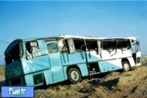 واژگونی اتوبوس حامل دانش‌آموزان در مشهد  