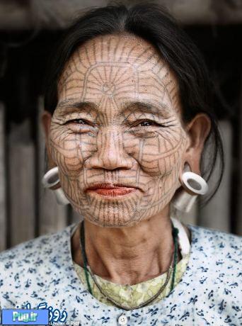 زیبایی رو به زوال زنان برمه ای