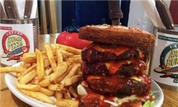  با سس ارواح! تندترین همبرگر دنیا!! + عکس  