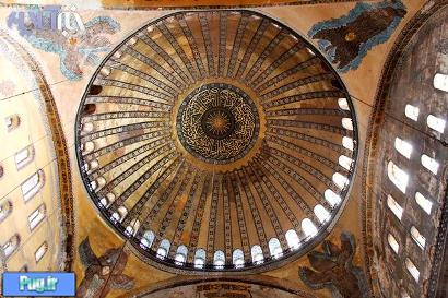 گزارش تصویری: کلیسای زیبای ایاصوفیه، باارزش ترین اثر باقی مانده از دوره بیزانس