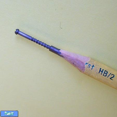 تراش هایی با نوک مداد 