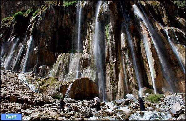 ي نظيرترين آبشار خاورميانه