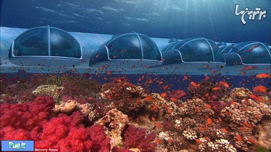 سفری به زیباترین هتل های زیردریایی