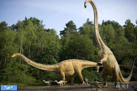 کشف ردپای دایناسور30 تنی +عکس