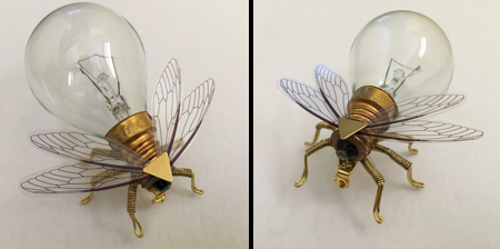 لامپ شبیه زنبور