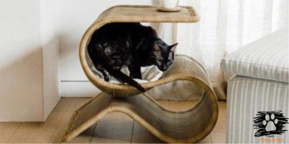 Cat Bed Snake Table: میز قهوه + تخت گربه»