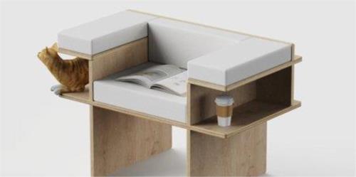 صندلی گرید | ترکیب هوشمند نشیمن و ذخیره‌سازی برای خانه‌های کوچک