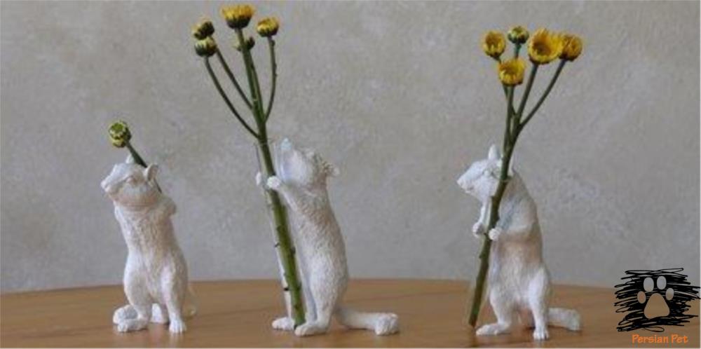 جا گلدانی به شکل سنجاب