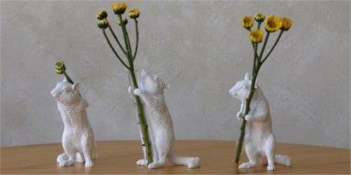 جا گلدانی به شکل سنجاب