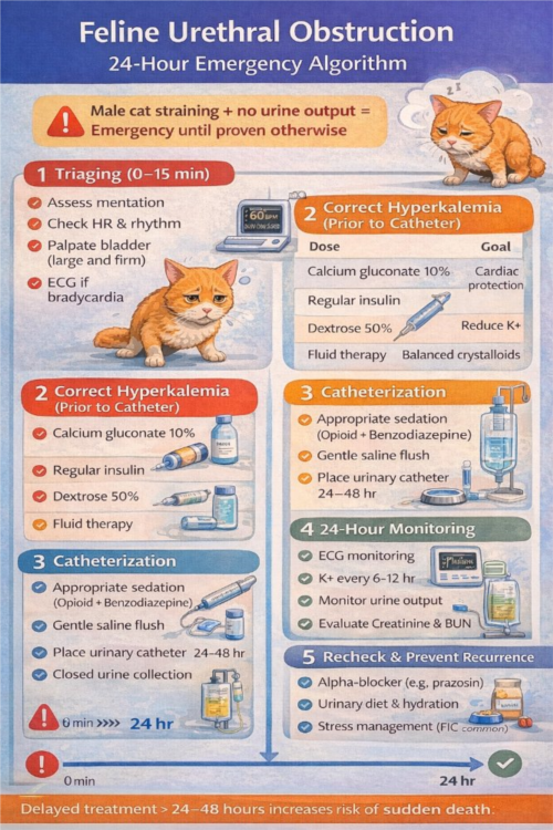 انسداد ادراری گربه نر؛ اورژانس ۲۴ ساعته