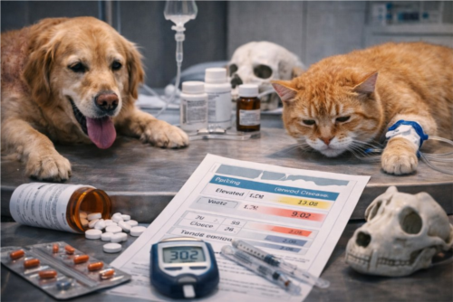 عوارض خطرناک مصرف خودسرانه کورتون در سگ و گربه