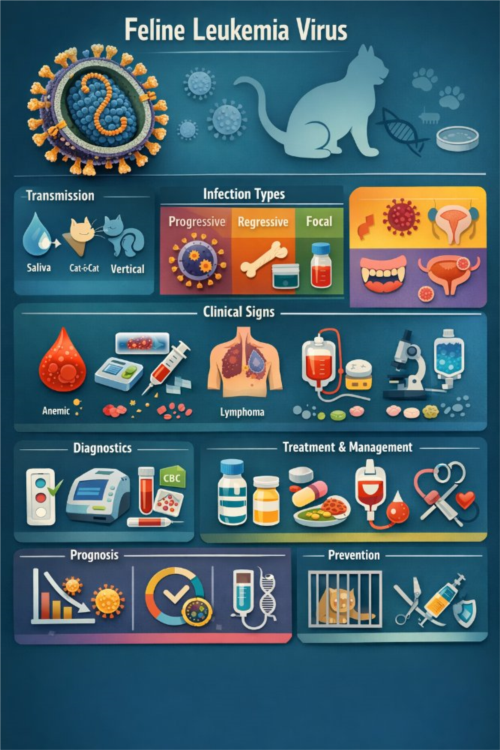 FELV در گربه‌ها؛ درمان، کنترل و مدیریت بالینی تخصصی