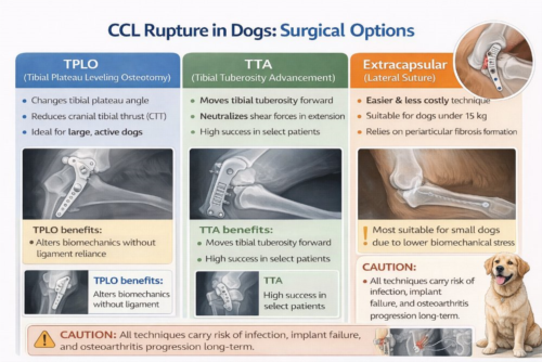پارگی رباط صلیبی سگ؛ TPLO یا TTA؟